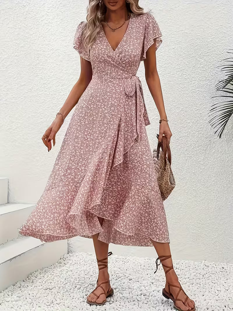 Elara | Fließendes, Bauch-umspielendes Wickelkleid - Image 15