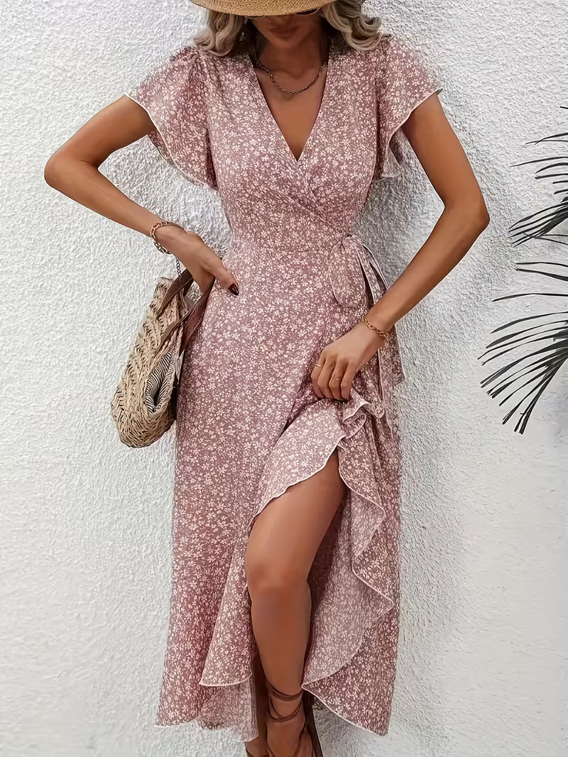 Elara | Fließendes, Bauch-umspielendes Wickelkleid - Image 16
