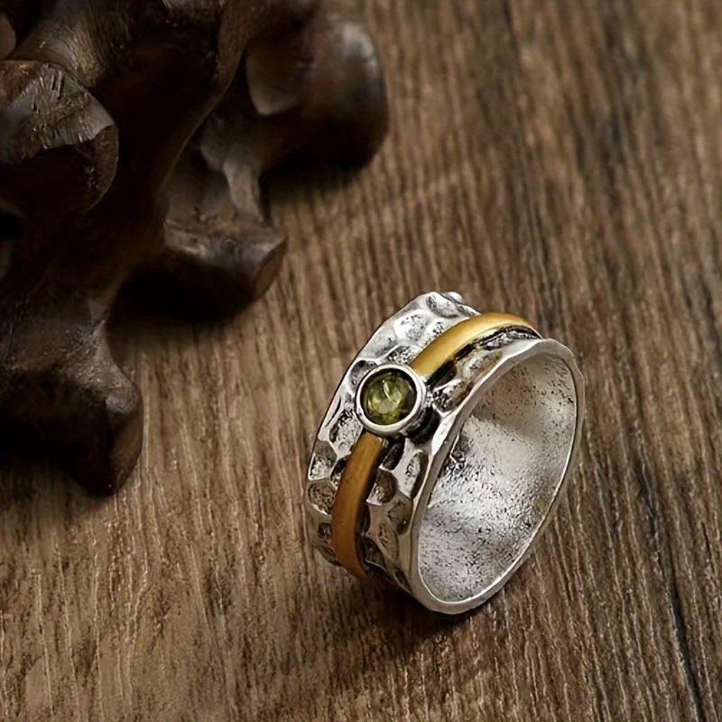 Eleganter grüner Zirkonia-Ring - Image 2