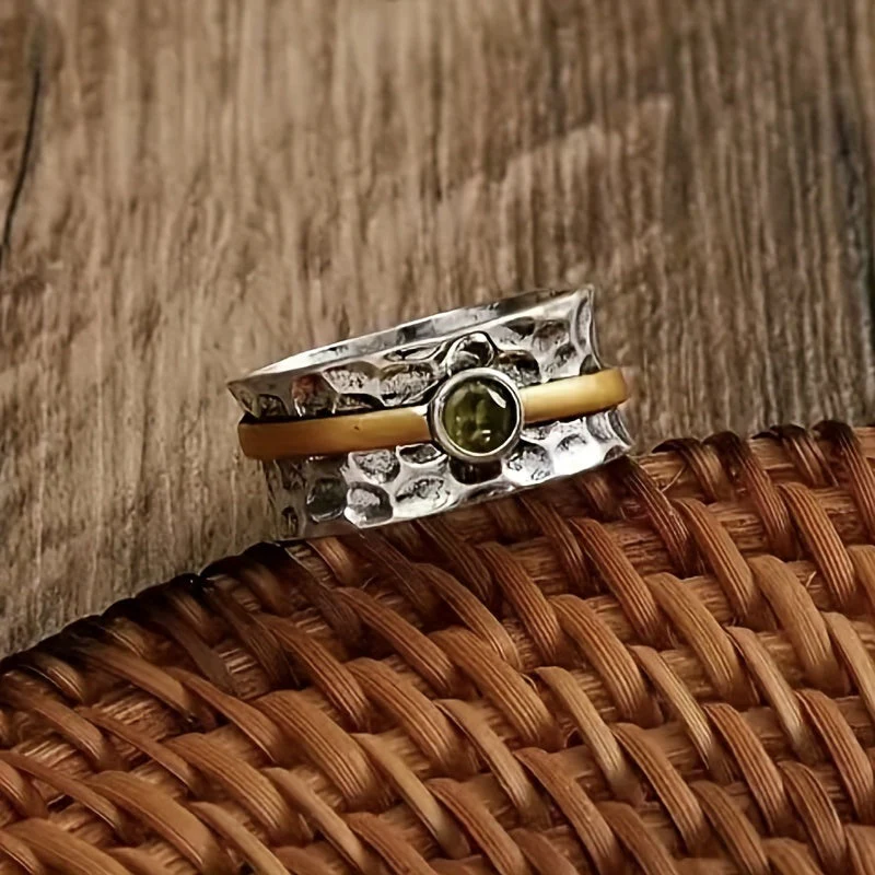 Eleganter grüner Zirkonia-Ring - Image 4
