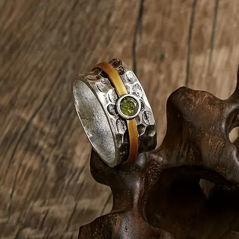 Eleganter grüner Zirkonia-Ring - Image 5
