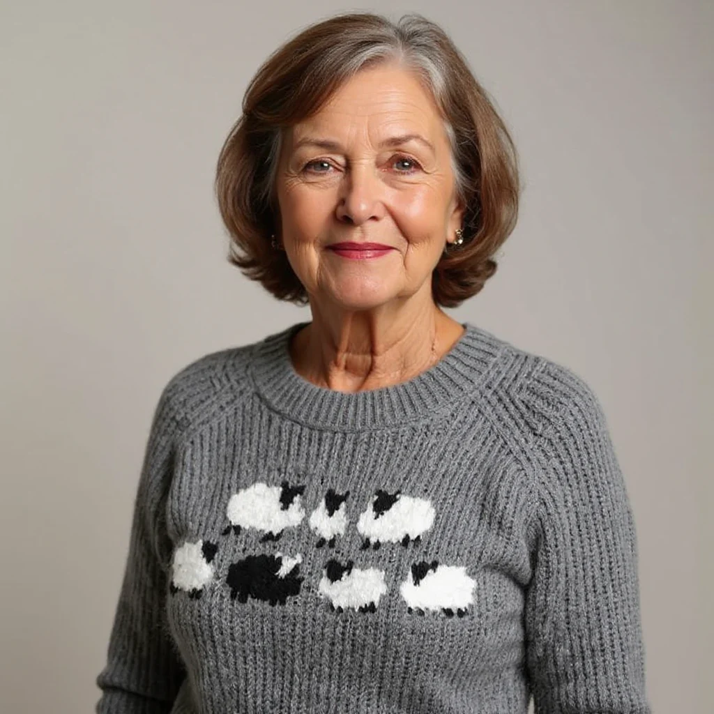 Ellie | Vintage Isländischer Pullover - Image 3