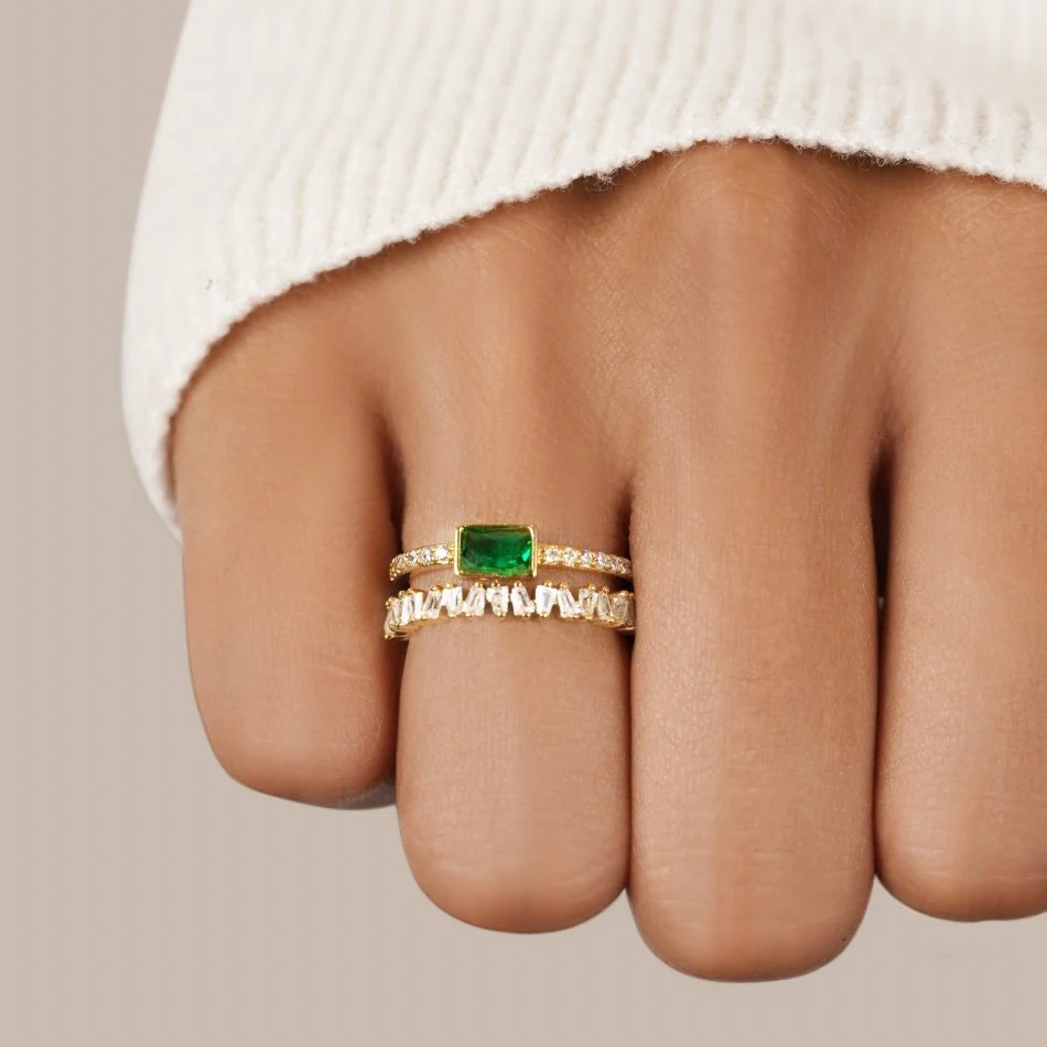 Eugenia - Ring aus geschichtetem Kristall - Image 2