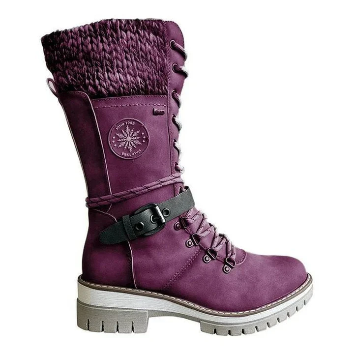 FrostLuxe™ - Wasserdichte Schnürstiefel in Wadenlänge - Image 12