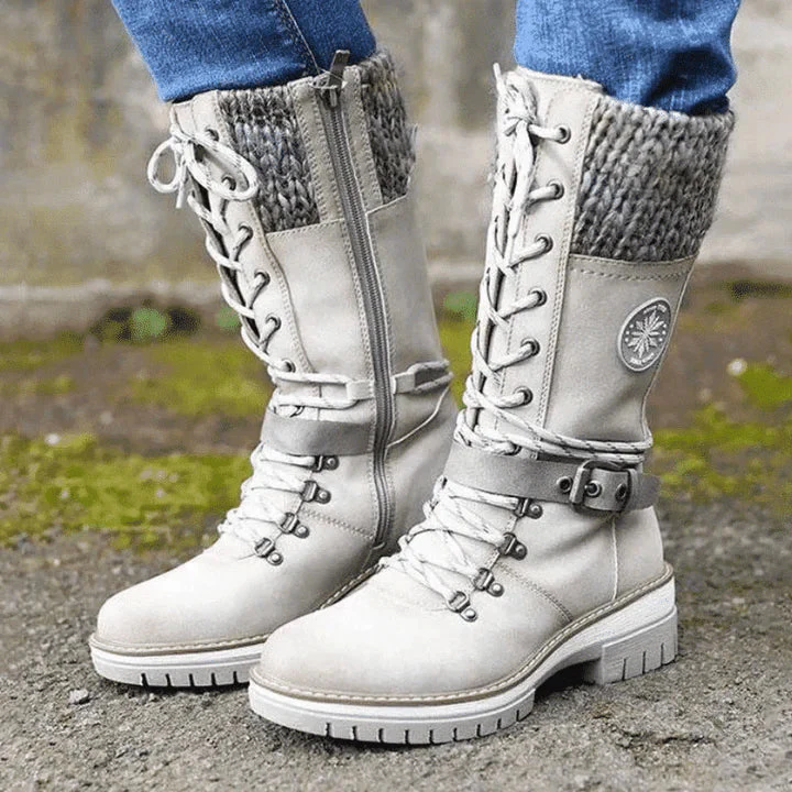FrostLuxe™ - Wasserdichte Schnürstiefel in Wadenlänge - Image 3