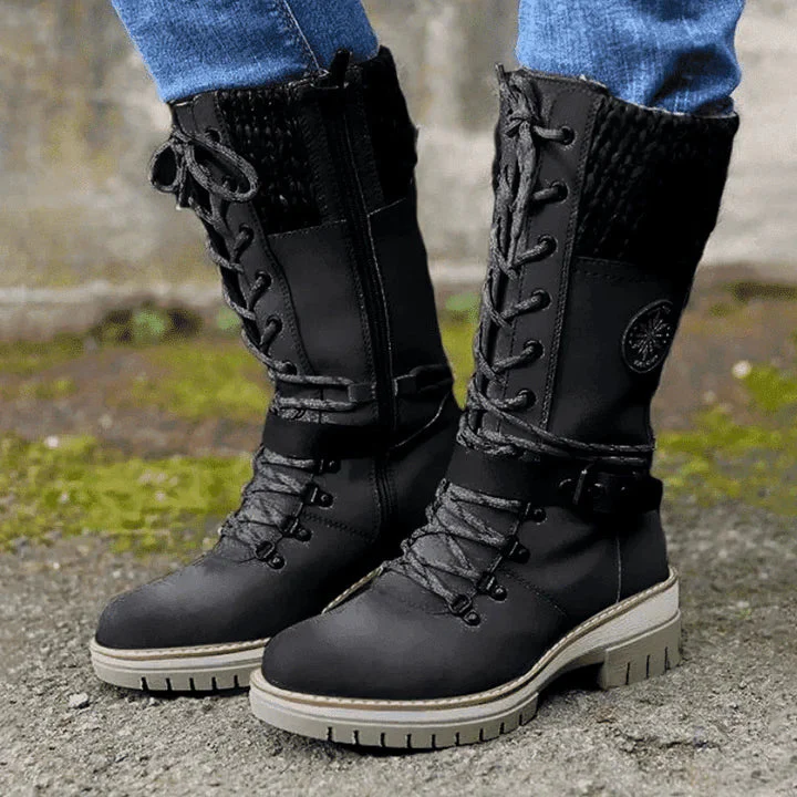 FrostLuxe™ - Wasserdichte Schnürstiefel in Wadenlänge - Image 5