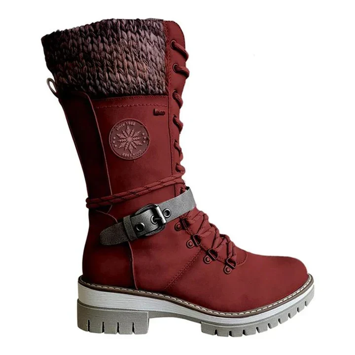 FrostLuxe™ - Wasserdichte Schnürstiefel in Wadenlänge - Image 9