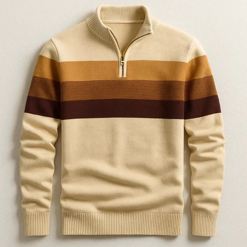 Gestreifter LORVEN Pullover - Image 4