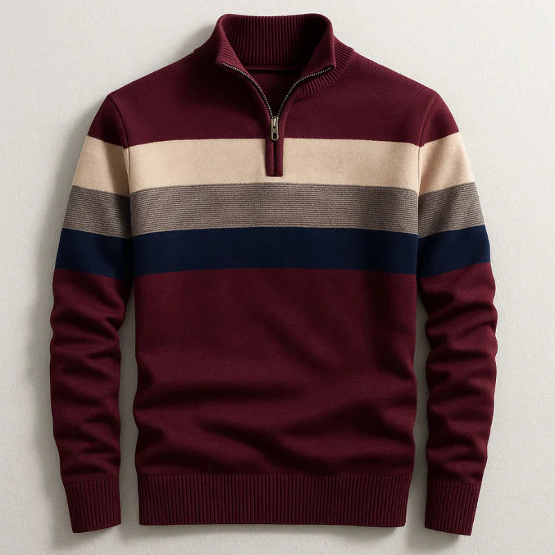 Gestreifter LORVEN Pullover - Image 5