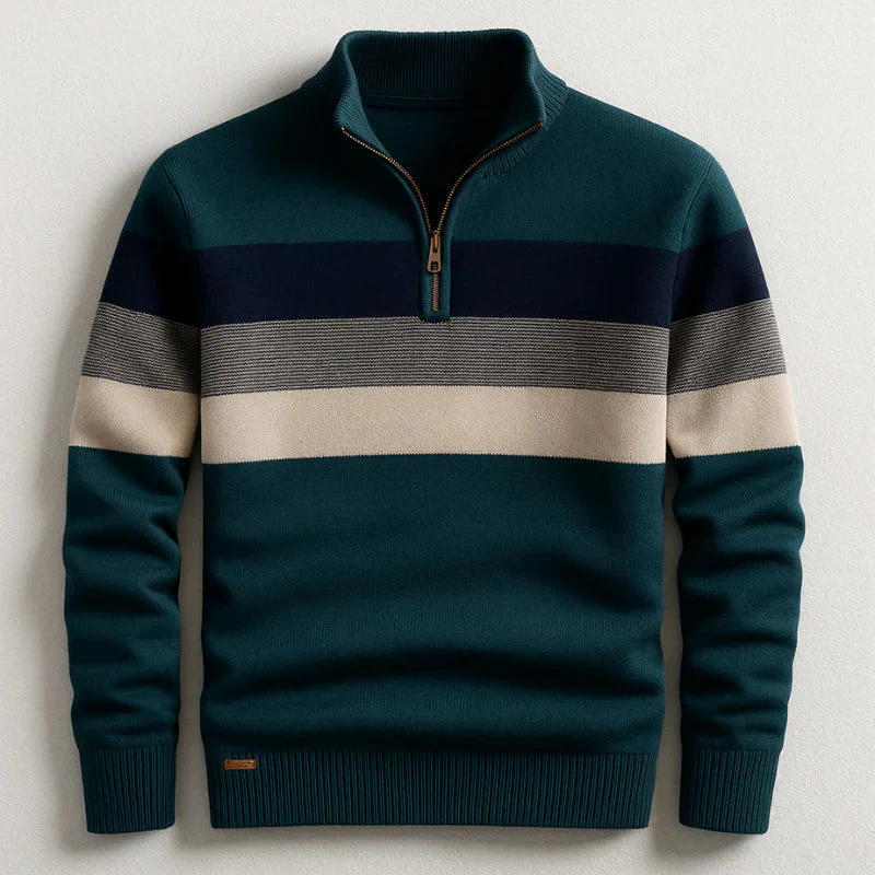 Gestreifter LORVEN Pullover - Image 6
