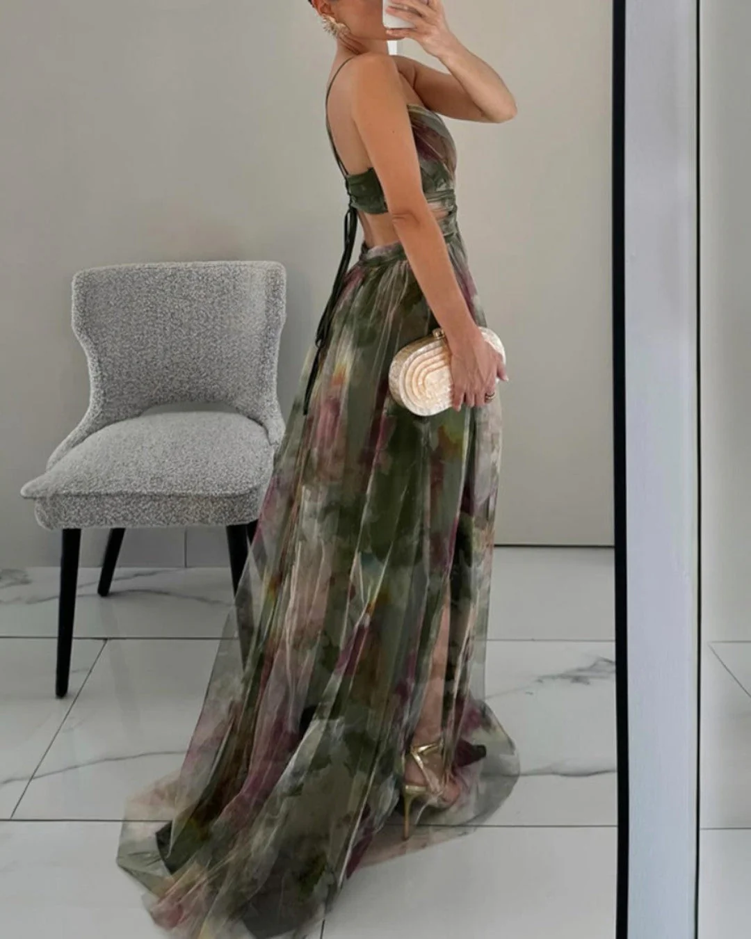 Giselle - Fesselndes Floral-Maxikleid - Image 6