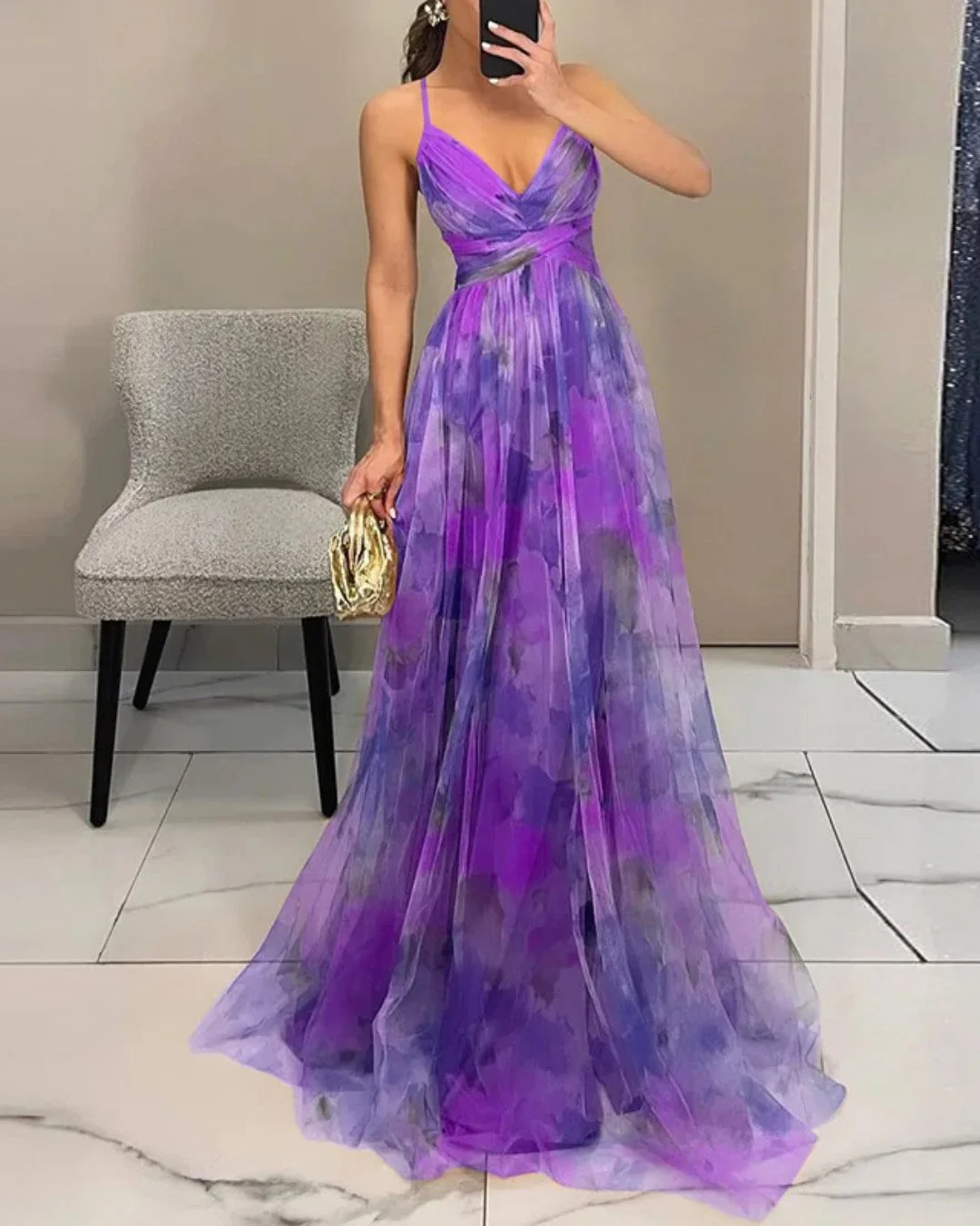 Giselle - Fesselndes Floral-Maxikleid - Image 9