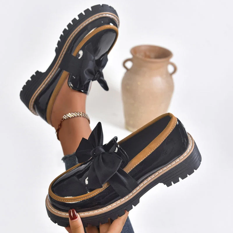 Glänzende grüne Slipper mit chunky gepolsterter Sohle - Image 4