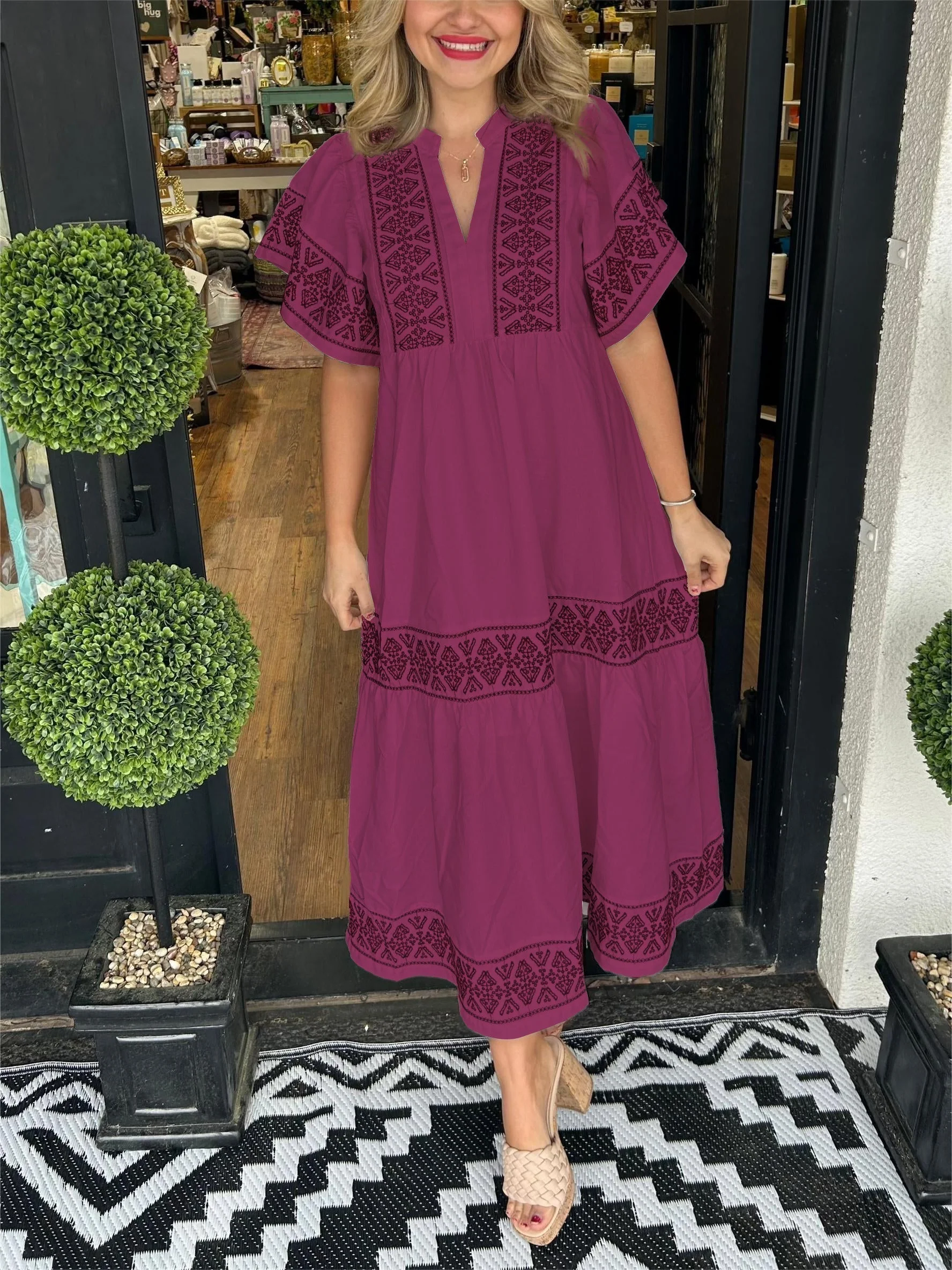 Hanna - Elegantes Boho-Kleid - Image 7