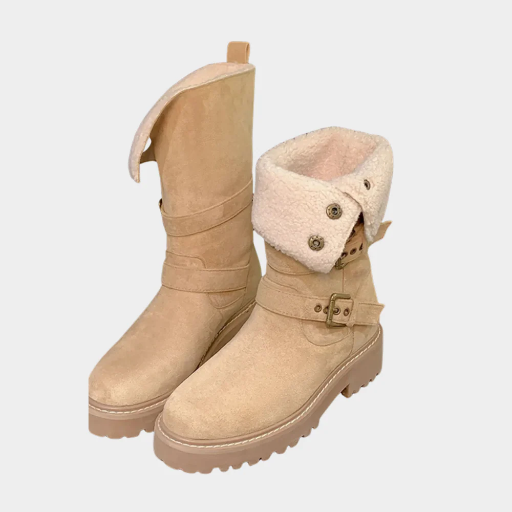 Harlow | Winter-Fell hohe Stiefel - Image 5