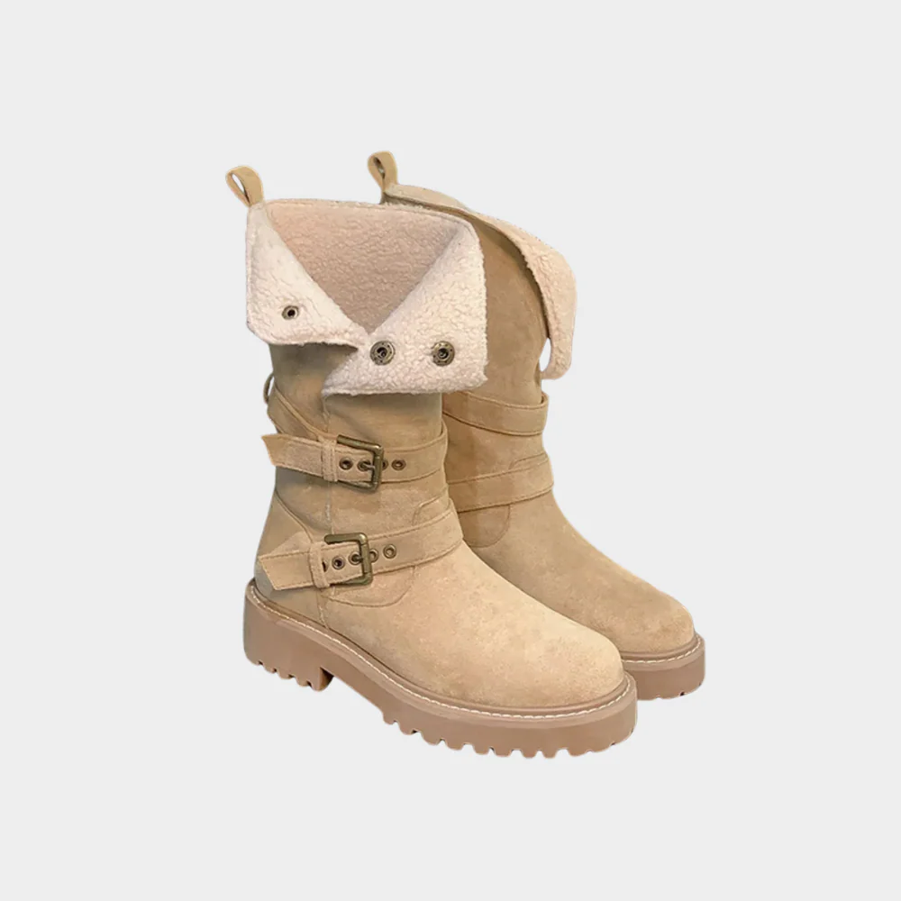 Harlow | Winter-Fell hohe Stiefel - Image 6
