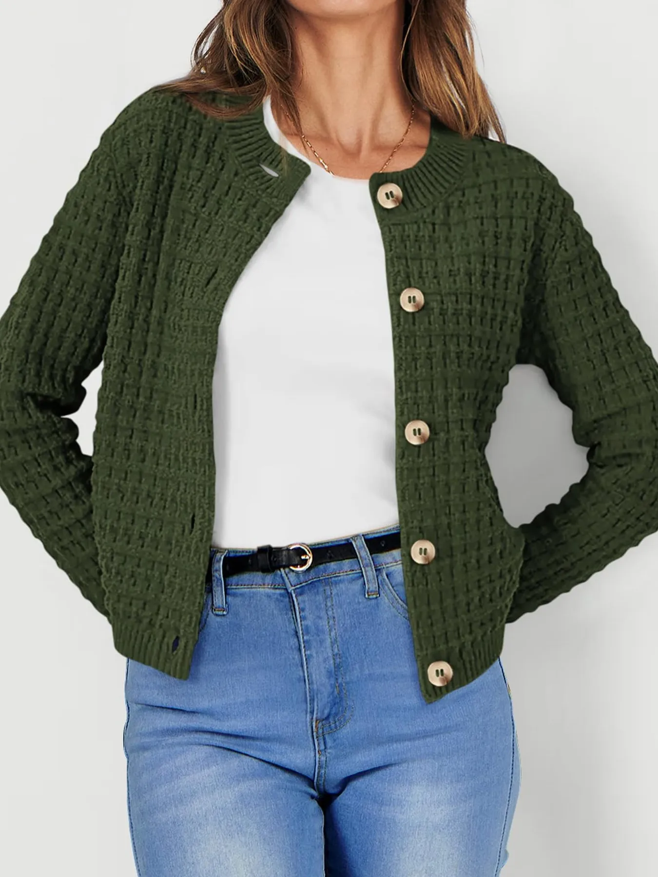 Harper™ - Strickjacke mit Knopfleiste - Image 10