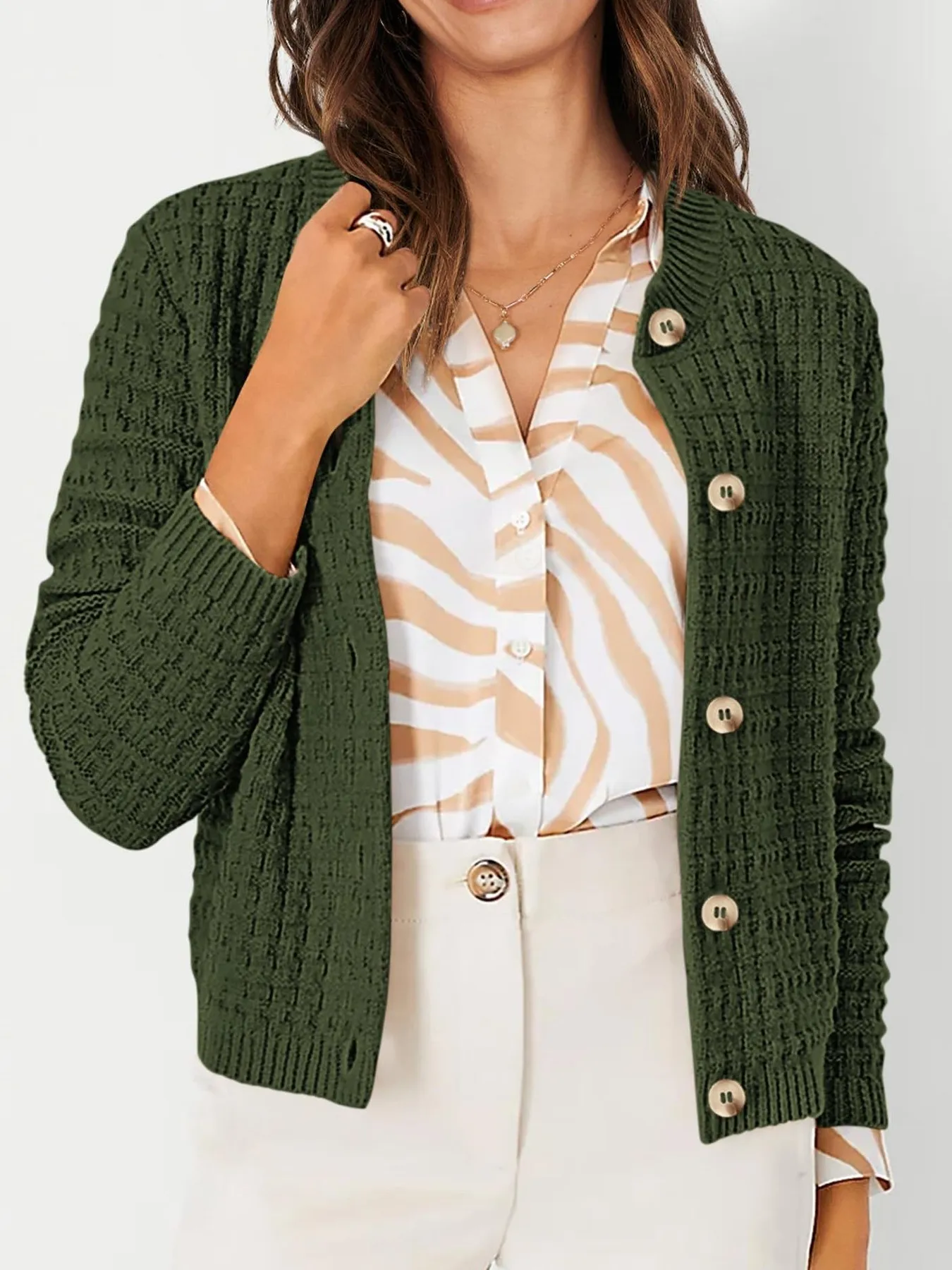 Harper™ - Strickjacke mit Knopfleiste - Image 11