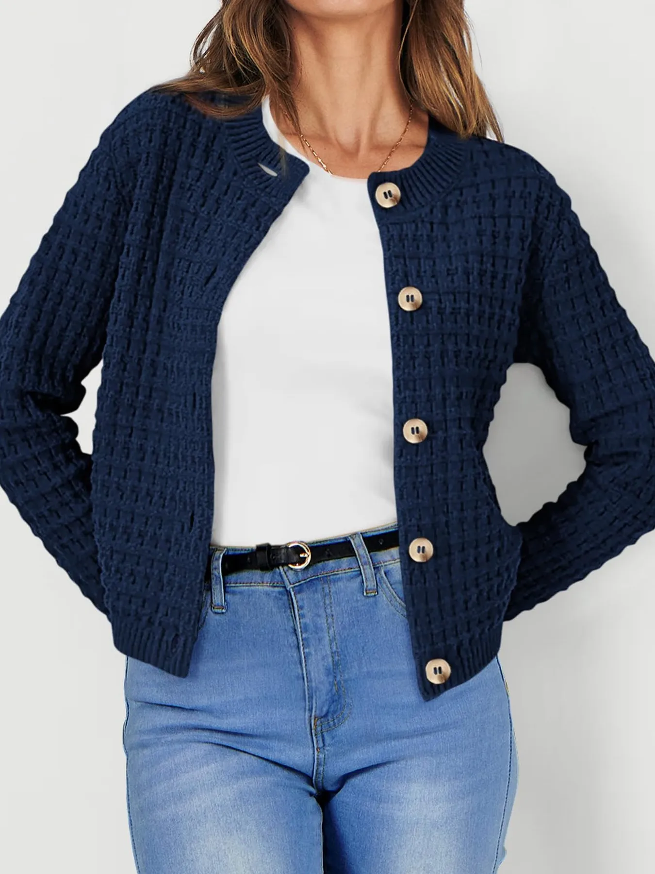 Harper™ - Strickjacke mit Knopfleiste - Image 23