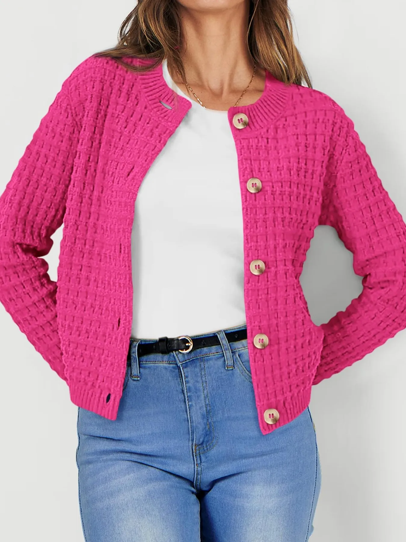 Harper™ - Strickjacke mit Knopfleiste - Image 27