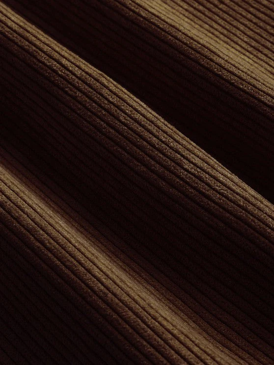 Herren Corduroy Langarmhemd mit halber Knopfleiste - Image 16