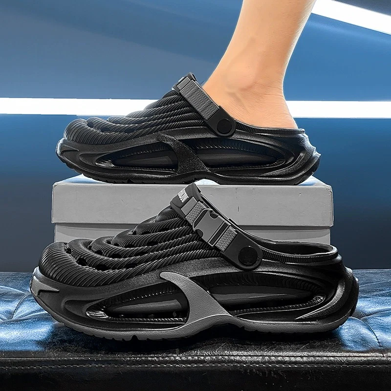 Herren Leichte 2-in-1 Sandalen – Rutschfest, Atmungsaktiver Komfort mit Dicke EVA-Sohle - Image 11
