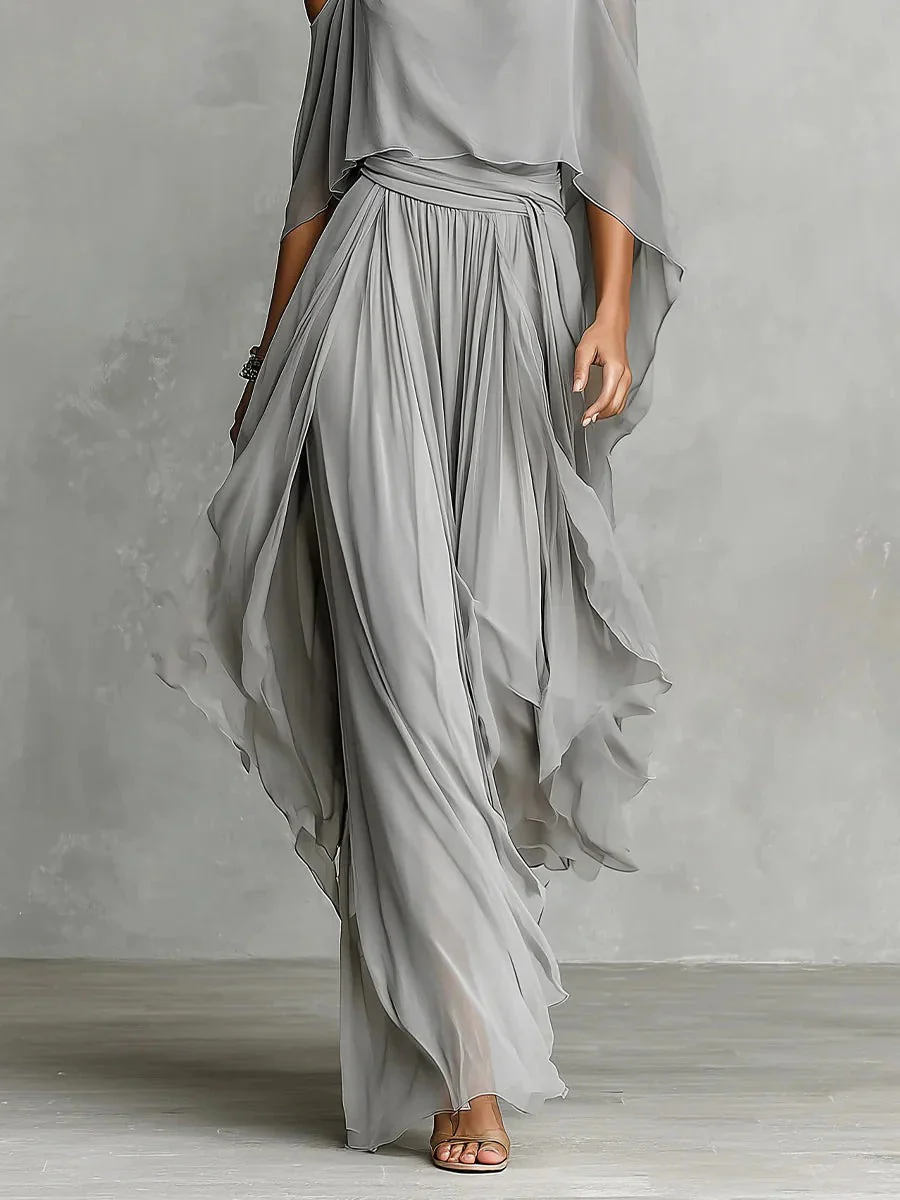 Ivah™ -  Off-Shoulder Flowy Set - Image 3