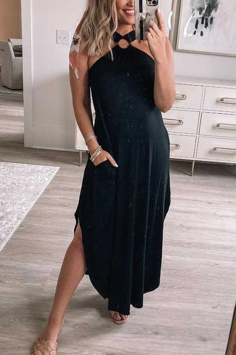 Jezrah - Halter Breeze Kleid - Image 5