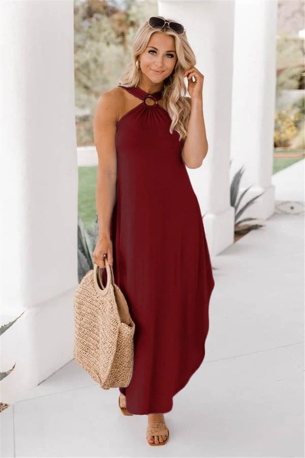 Jezrah - Halter Breeze Kleid - Image 8