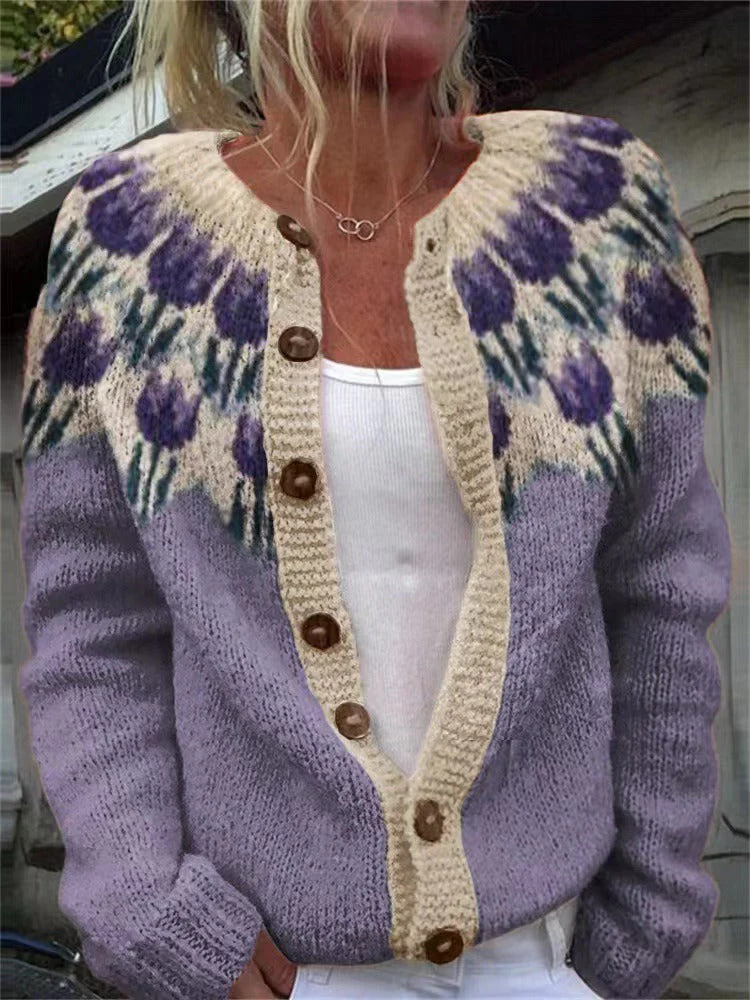 Josephine | Vintage Isländische Strickjacke - Image 3