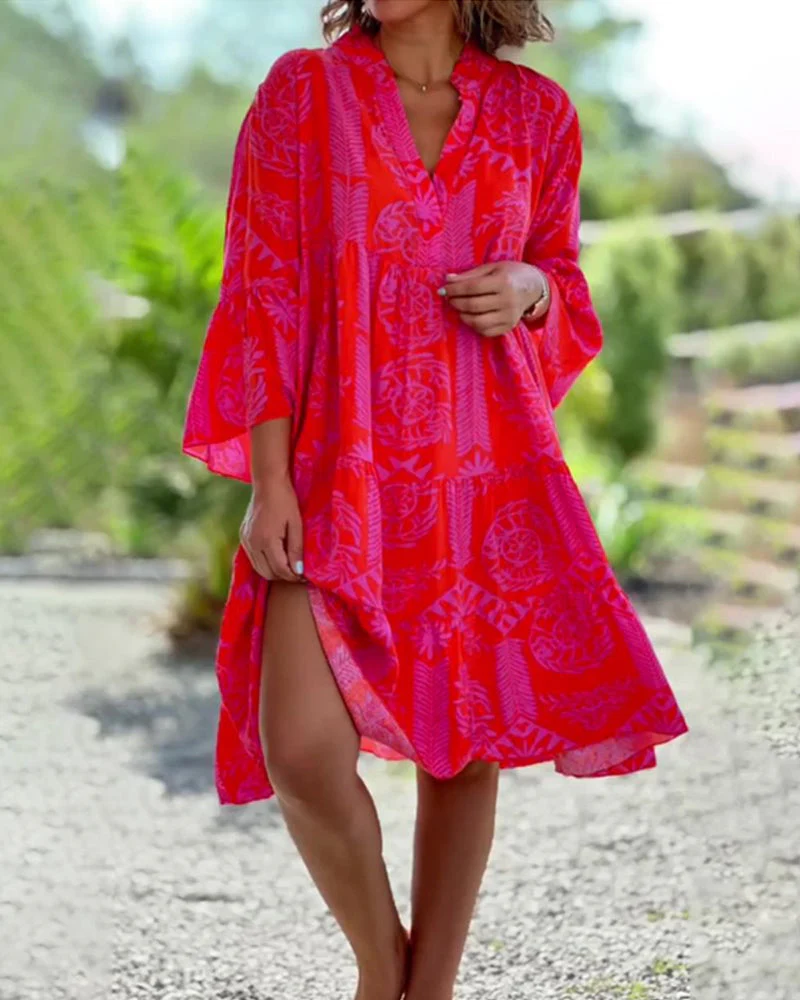 Joyce - Elegantes Boho Chic Kleid - Image 2