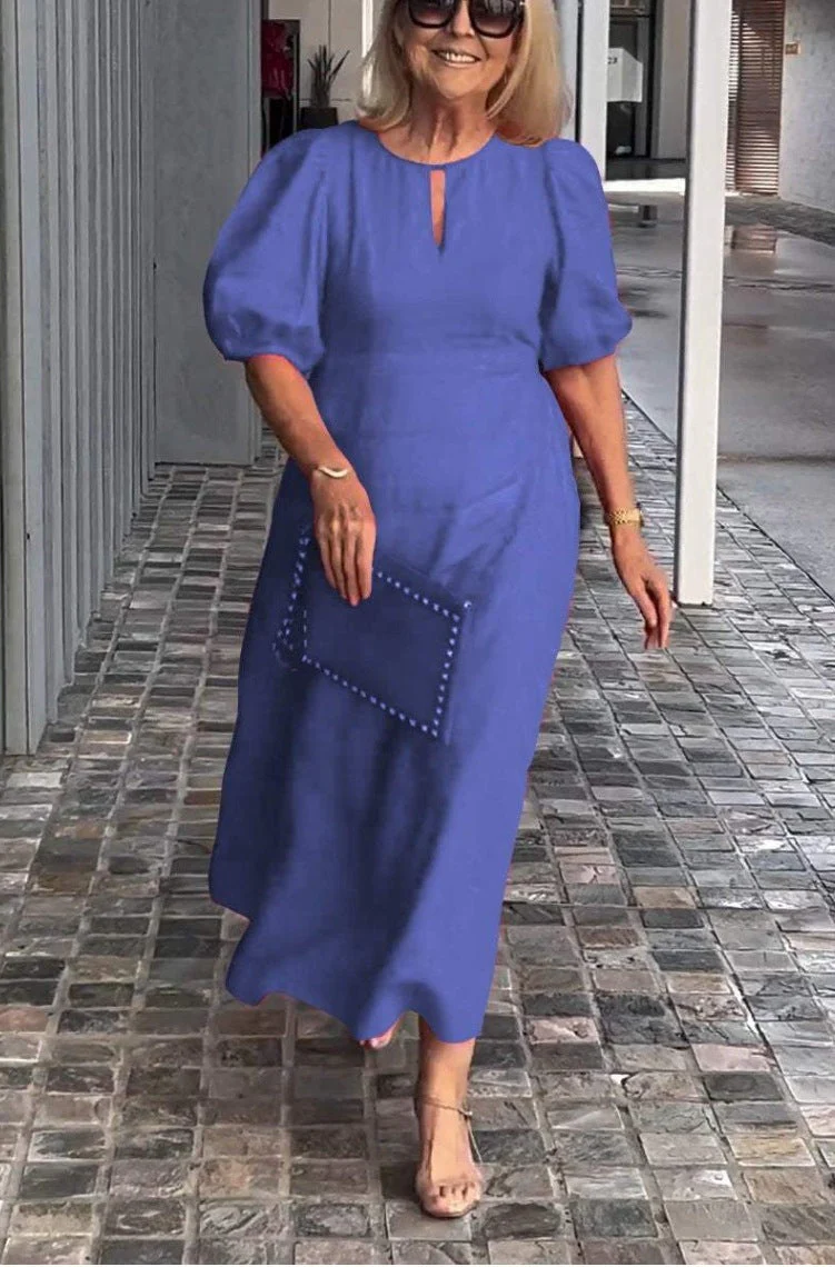 Juliana - Elegantes Kleid mit Puffärmeln - Image 3