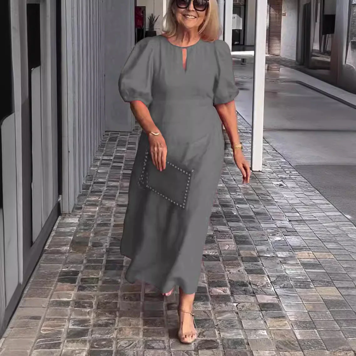 Juliana - Elegantes Kleid mit Puffärmeln - Image 4