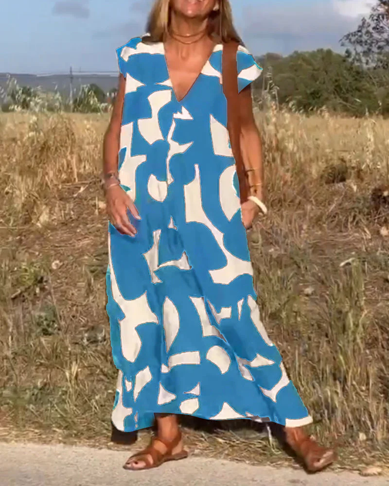 Kendall - Lässiges Abstract Kleid - Image 13