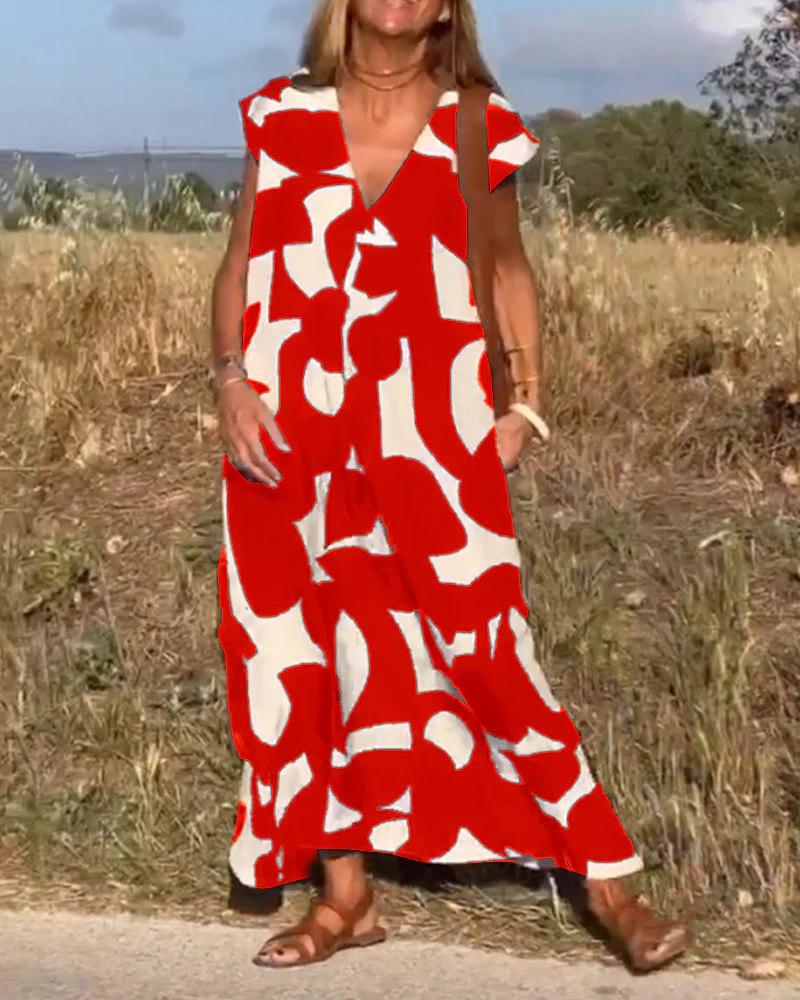 Kendall - Lässiges Abstract Kleid - Image 14
