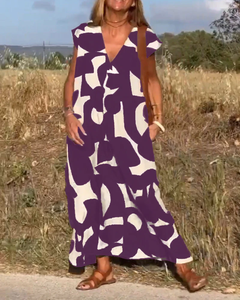 Kendall - Lässiges Abstract Kleid - Image 17