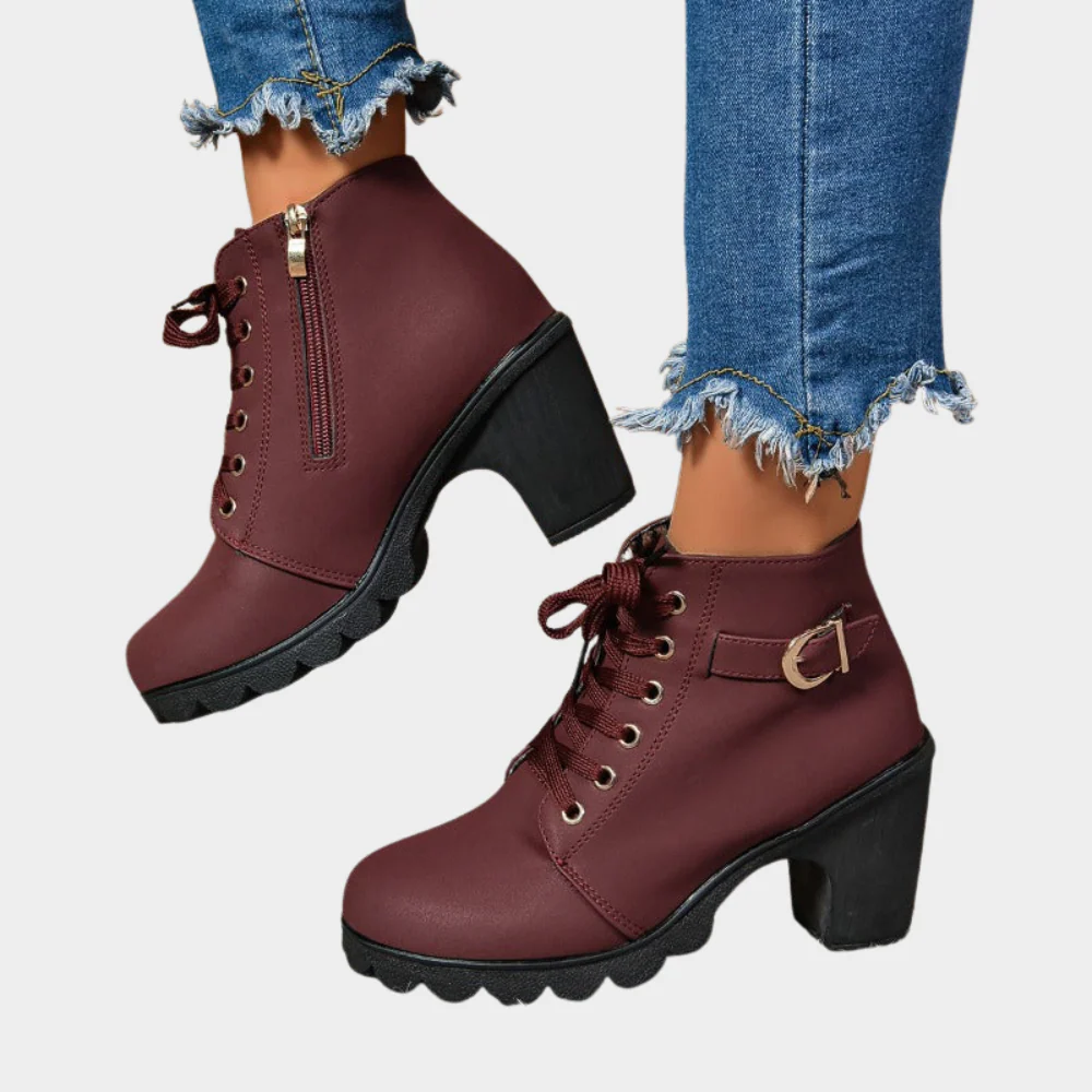 Kenna | Blockabsatz-Ankle Boots - Image 2