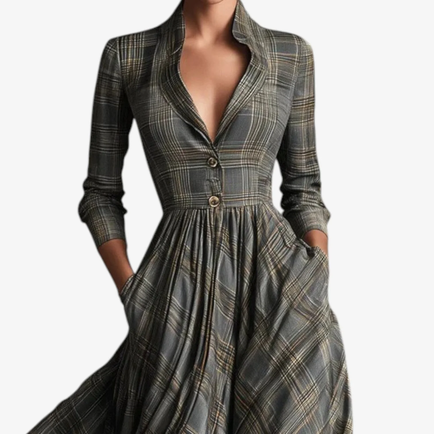 Laila™ Robe Chic Karos - Image 2