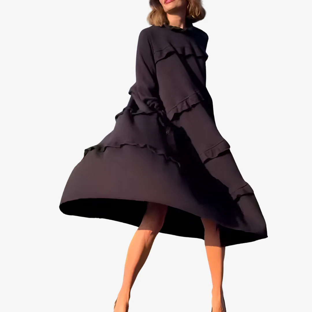 Lauren™ Midi-Rock mit Volants - Image 5