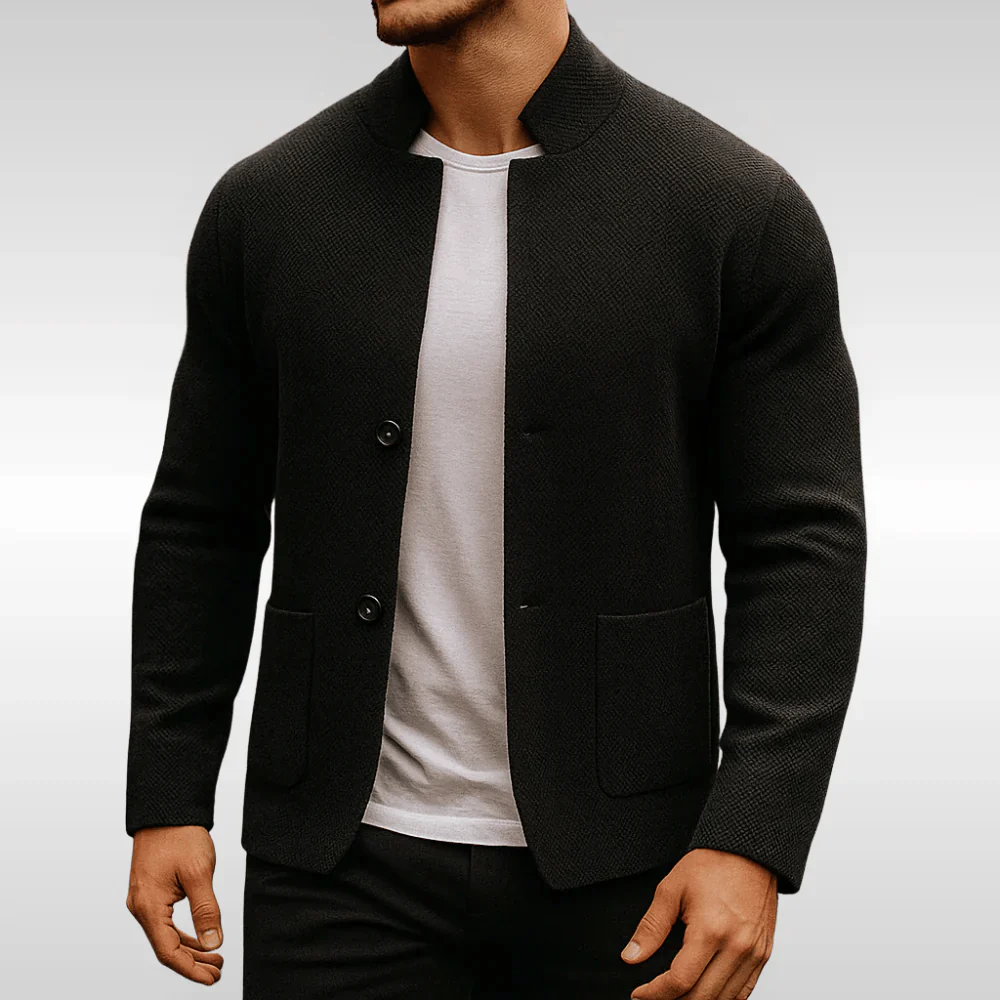 LAURENT MONACO | HERREN STRICKTEXTUR WESTE - Image 3