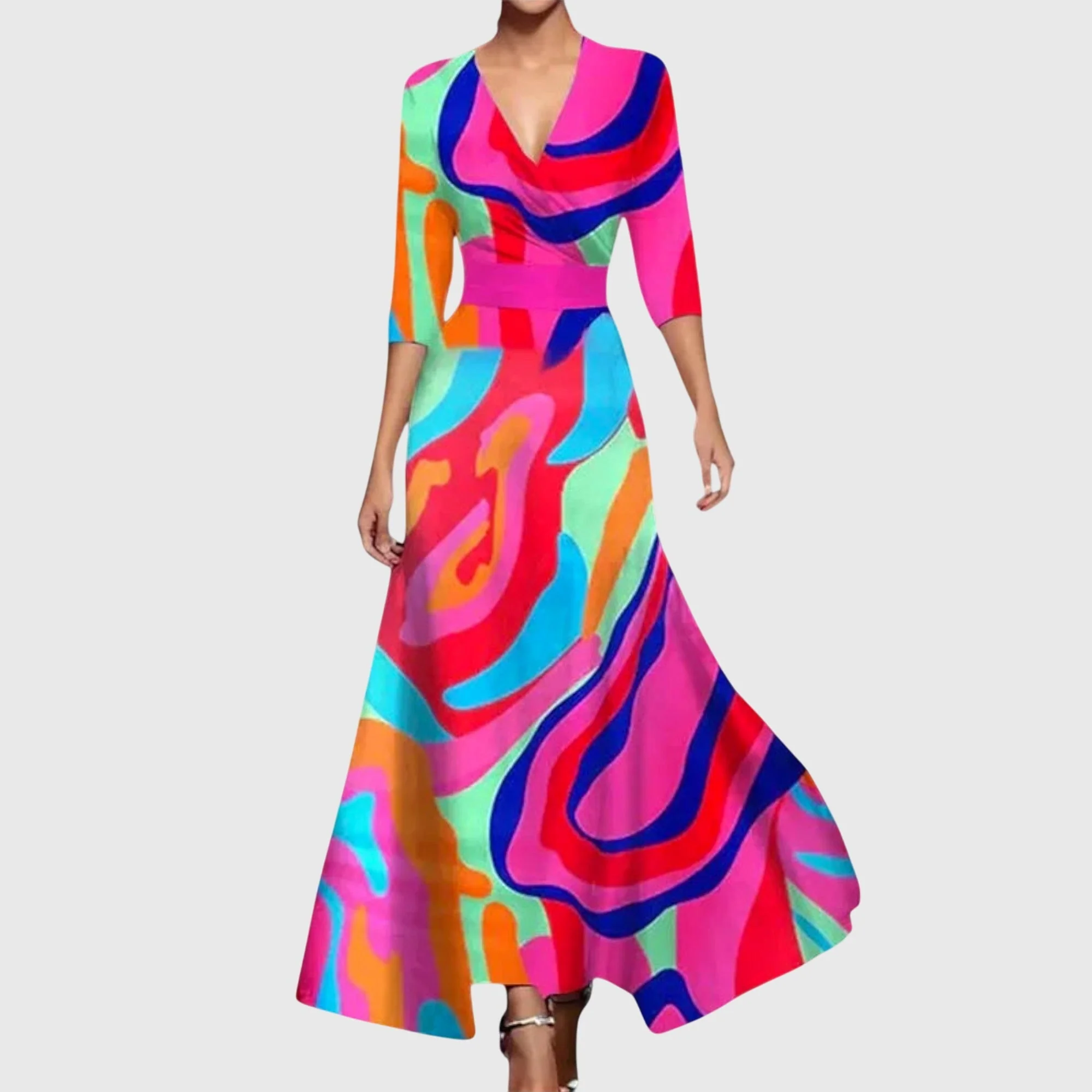 Leila | Elegantes Chic Kleid - Image 6