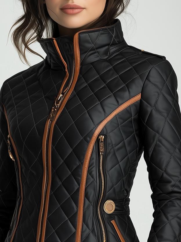 Lily™ - Diamantgesteppte, wattierte Jacke - Image 3