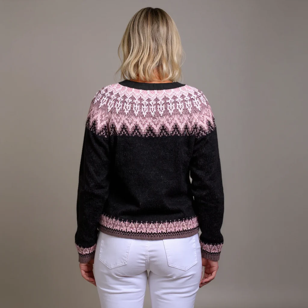 Lydia | Vintage-Isländischer Cardigan - Image 2