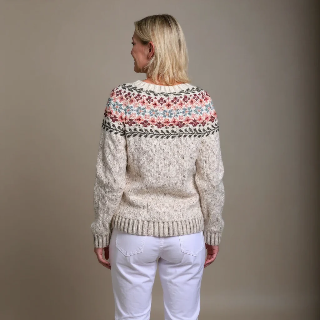 Madelyne | Vintage Isländische Strickjacke - Image 2