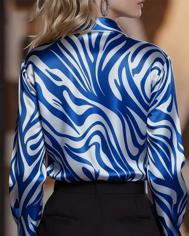 Maeve™ - Elegantes bedrucktes Hemd - Image 12