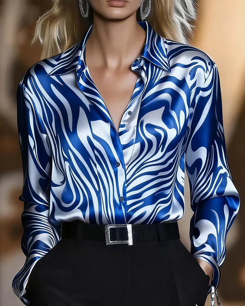 Maeve™ - Elegantes bedrucktes Hemd - Image 13