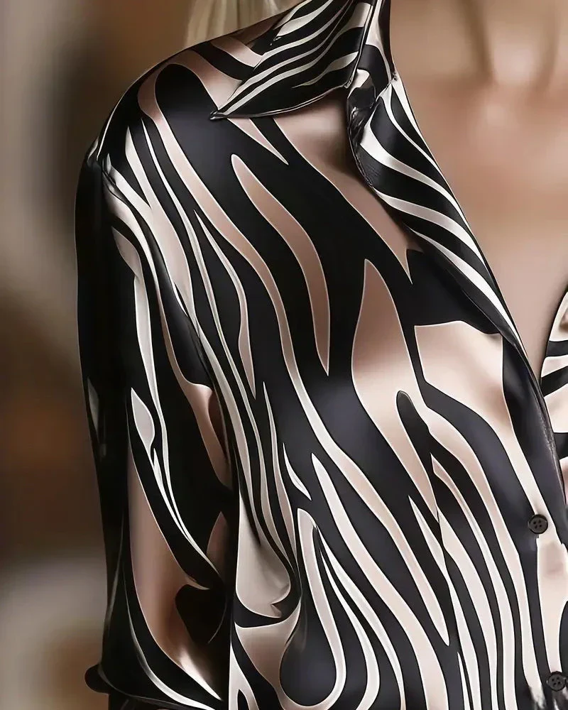 Maeve™ - Elegantes bedrucktes Hemd - Image 4