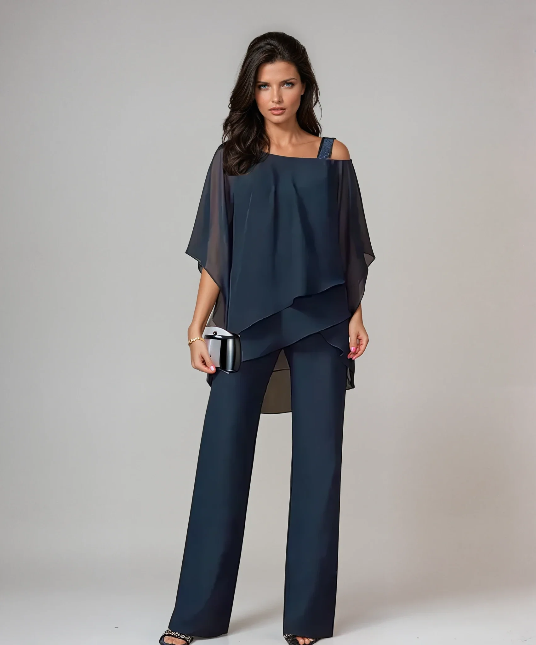 Mariella™ Lagen-Look Zweiteiliges Ensemble - Image 4