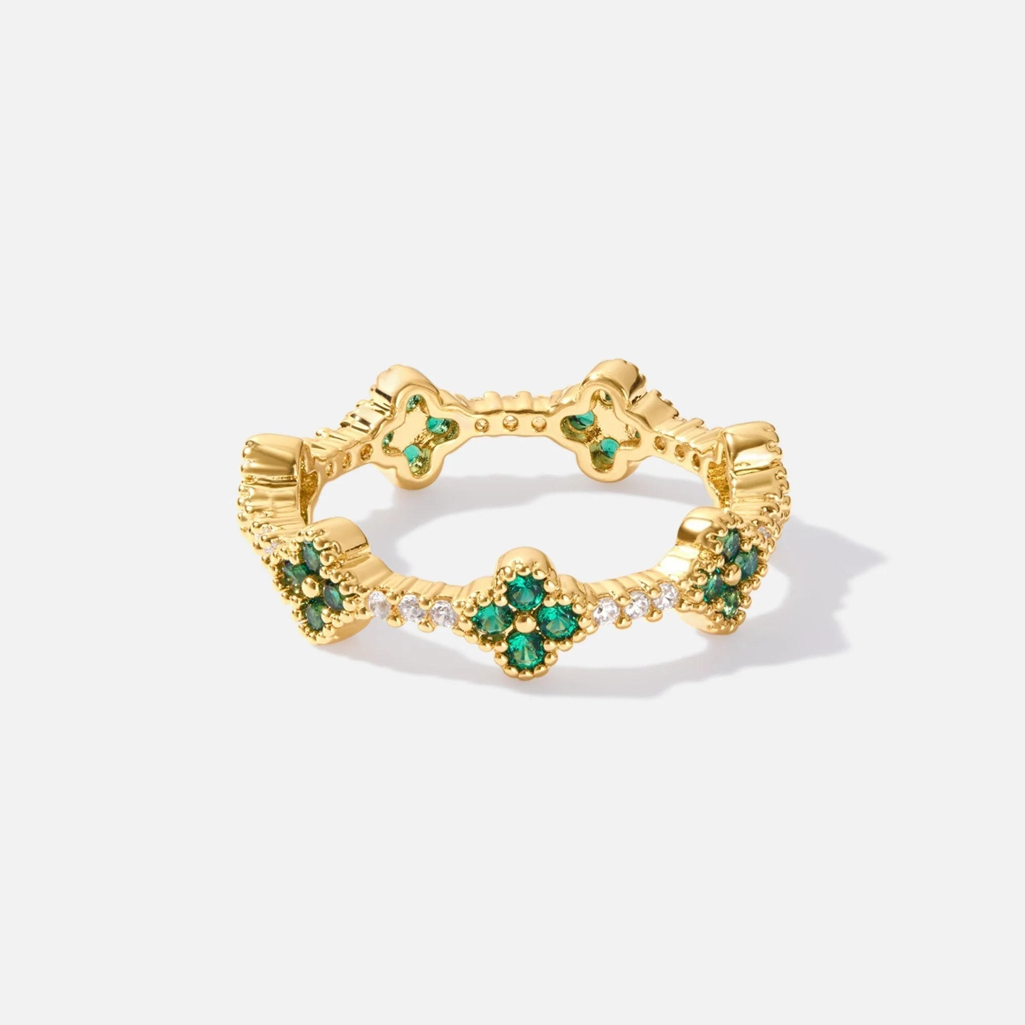Marisol - Ring aus Kristall in Form eines Kleeblattes - Image 3