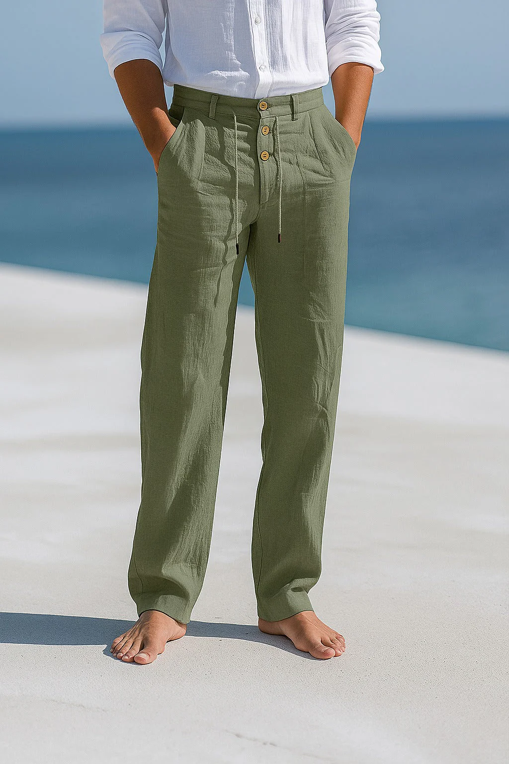MATTEO | Luftige Leinen Sommerhose - Image 5